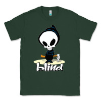 Sports Green Blind Skateboards TShirts Gift For Fans Classic Tee - lanVoArt
