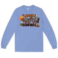 Flannels Boots And Bonfires Long Sleeve Tee | Teevron