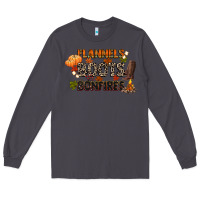 Smoke flannels boots and bonfires Long Sleeve Tee - CowGirlArtShop