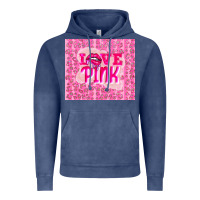 Vintage Denim love pink Vintage Hoodie - TumblerDesignByShophia