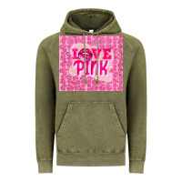 Vintage Olive love pink Vintage Hoodie - TumblerDesignByShophia