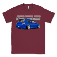 Burgundy r32 Classic Tee - lanVoArt