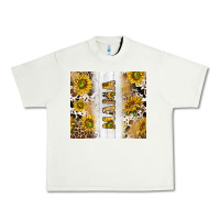 Pistachio western mother's day mama with cowhide and sunflowers tumbler tbs Urban Heavy Tee - TumblerDesignByShophia