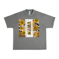 Tornado western mother's day mama with cowhide and sunflowers tumbler tbs Urban Heavy Tee - TumblerDesignByShophia