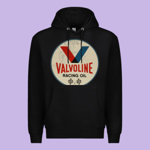 Valvoline Racing Sign Premium Hoodie Designed By Lanvoart