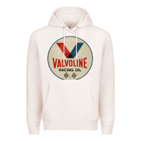 Pale Pink valvoline racing sign Premium Hoodie - lanVoArt
