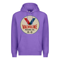 Purple valvoline racing sign Premium Hoodie - lanVoArt