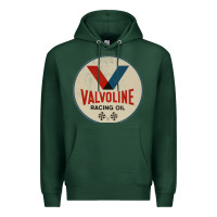 Sports Green valvoline racing sign Premium Hoodie - lanVoArt
