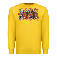 Lemon Xox Football Premium Sweatshirt - CowhideDigitalArt