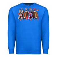 True Royal Xox Football Premium Sweatshirt - CowhideDigitalArt