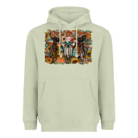 Matcha cant be tamed Heavyweight Hoodie - RacoonDesign