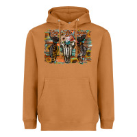 Meerkat cant be tamed Heavyweight Hoodie - RacoonDesign