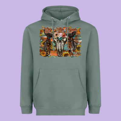 Cant Be Tamed Heavyweight Hoodie Designed By Racoondesign