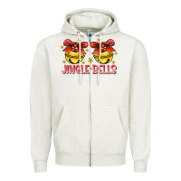 Jingle Bells Zipper Hoodie | Teevron