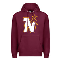 Burgundy vintage minnesota hockey   retro north stars Premium Hoodie - lanVoArt
