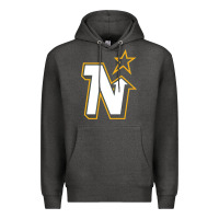 Charcoal Heather vintage minnesota hockey   retro north stars Premium Hoodie - lanVoArt