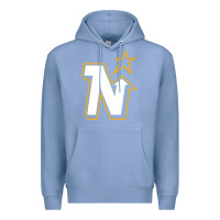 Colony Blue vintage minnesota hockey   retro north stars Premium Hoodie - lanVoArt