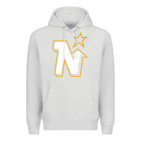 Dove Grey vintage minnesota hockey   retro north stars Premium Hoodie - lanVoArt