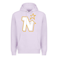 Lilac vintage minnesota hockey   retro north stars Premium Hoodie - lanVoArt