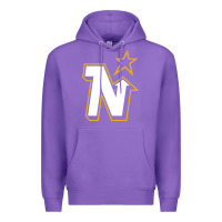 Purple vintage minnesota hockey   retro north stars Premium Hoodie - lanVoArt