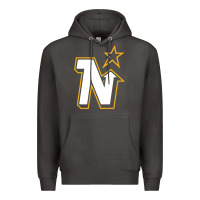 Smoke vintage minnesota hockey   retro north stars Premium Hoodie - lanVoArt
