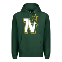 Sports Green vintage minnesota hockey   retro north stars Premium Hoodie - lanVoArt