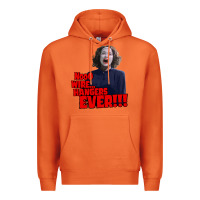 Carrot nooo wire hangers.. ever!!! vintage mommie dearest quote print Premium Hoodie - lanVoArt
