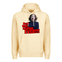Pina Colada nooo wire hangers.. ever!!! vintage mommie dearest quote print Premium Hoodie - lanVoArt