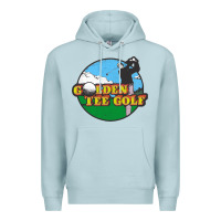 Blue Mist golden tee golf Premium Hoodie - lanVoArt