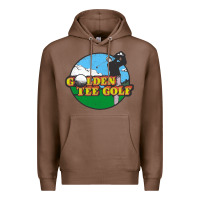 Chestnut golden tee golf Premium Hoodie - lanVoArt