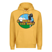 Mustard golden tee golf Premium Hoodie - lanVoArt