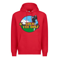 Red golden tee golf Premium Hoodie - lanVoArt