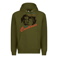 Army Green casablanca Premium Hoodie - lanVoArt