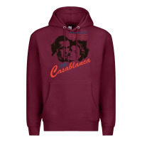 Burgundy casablanca Premium Hoodie - lanVoArt
