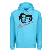 Ocean Blue casablanca Premium Hoodie - lanVoArt