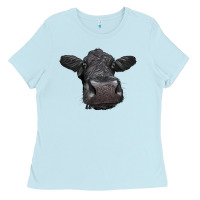 Black Angus Heifer Ladies Tee | Teevron