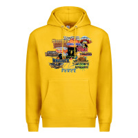 Lemon cedar point roller coaster  designer Premium Hoodie - lanVoArt
