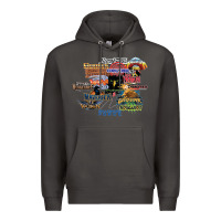 Smoke cedar point roller coaster  designer Premium Hoodie - lanVoArt