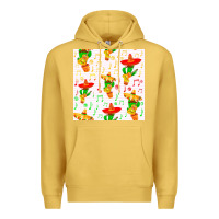 Antique Gold mexico seamless pattern Premium Hoodie - FaDigitalArtStudio