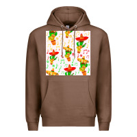 Chestnut mexico seamless pattern Premium Hoodie - FaDigitalArtStudio