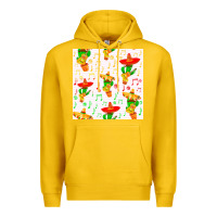 Lemon mexico seamless pattern Premium Hoodie - FaDigitalArtStudio