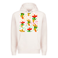 Pale Pink mexico seamless pattern Premium Hoodie - FaDigitalArtStudio