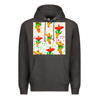Smoke mexico seamless pattern Premium Hoodie - FaDigitalArtStudio