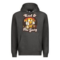 Charcoal Heather kool and the gang 70s funky soul Premium Hoodie - lanVoArt