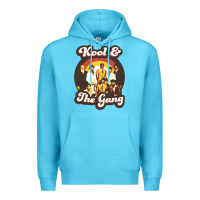 Ocean Blue kool and the gang 70s funky soul Premium Hoodie - lanVoArt