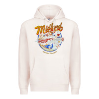 Pale Pink midland drinking problem Premium Hoodie - lanVoArt
