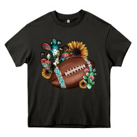 Asphalt football cactus sunflower Heavy Core Tee - JahusDesignShop