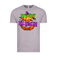 Vintage Zinc Happy Halloween Vintage Tee - NancyCooperArtShop
