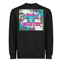 Black Mom Is A Fighter Tumbler Heavyweight Sweatshirt - BundleAndBundleShop