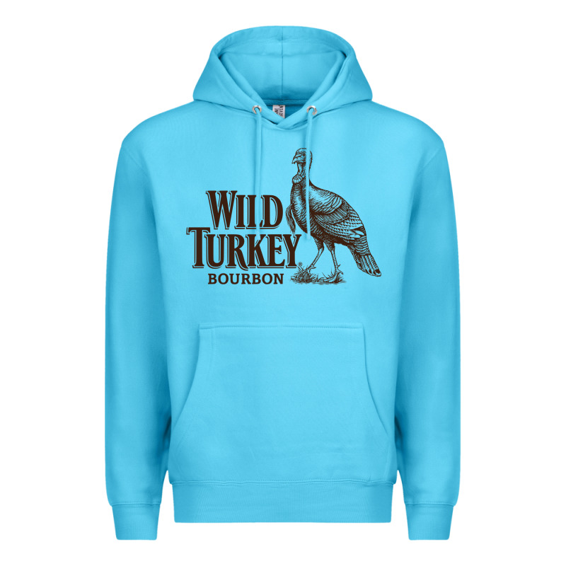 Wild Turkey Bourbon Premium Hoodie by lanVoArt | Teevron